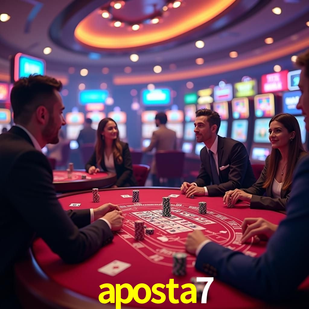 Mesa de Blackjack aposta7